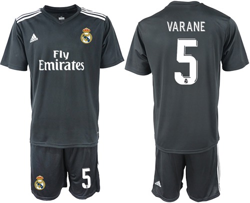 Real Madrid #5 Varane Away Soccer Club Jersey
